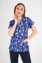 Unisex Stars Club Patterned Doctor Nurse Hospital Cook Kitchen Scrubs Single Top Uniform - 5