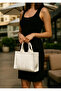 Dm2781 Women's Modern White Handbag - 2