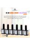 Coral Crush UV/LED Gel Polish Set – 6 Shades, Base & Top Coat, 15 ml Glossy Soak-Off Kit - 3