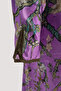 فستان فان جوخ من الحرير بأكمام طويلة ونمط شجرة اللوز - 3
