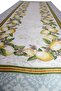 Lemon Jacquard Woven Tapisserie Decorative Runner Yellow Fruit 45*120 - 4