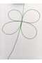 0.4 mm 40 Meters Polyester Rosary String Forest Green Color Polyester String - 3