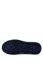 Men's Genuine Leather Navy Blue Nubuck Casual Shoes - 4