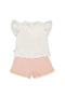 Weaving Shorts 2-Piece Set (Classy Girl) K4815 - 2