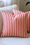Striped Cotton Linen 2-Piece Cushion Cover - 2
