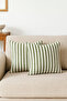 Striped Cotton Linen 2-Piece Cushion Cover - 5