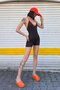 String Strap Halter Neck K Ribbed Knit Shorts Jumpsuit - Summer Stretchy F Corded Fabric Sports Bodysuit - 2