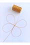 40 Meters Pure Gold Yellow Color 0.4 mm Prayer Beads Rope - 3
