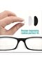 1 Pair Soft Silicone Glasses Anti Slip/Non-Slip Nose Pad Size m