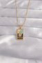 316L Steel Gold Color Mixed Enamel Hand Figure Tarot Necklace - Tj-Bko9035