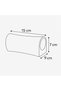 Matte Black Aluminum Outdoor Sconce with Bidirectional Light, Tempered Glass Wall Lamp, Gu10 Lampholder - 7