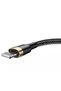 Baseus Cable data cable, Lightning - USB, 1 meter, 2.4A (Gold/Black) - 4