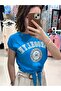 Brooklyn Printed Tie-Up Combed Cotton T-Shirt - 2