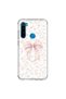 Xiaomi Redmi Note 8 Compatible Transparent Case with Ribbon 2 Design