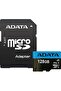 ADATA MicroSDXC Premier Card, 128GB, Class 10, V10, A1 + SD Adapter - 2