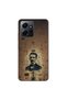 Xiaomi Redmi Note 12 Compatible Transparent Case with Tesla Design