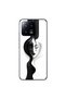 Xiaomi Mi 13 Compatible Transparent Case with Aesthetic Face 3 Design