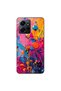 Xiaomi Redmi Note 12 Compatible Transparent Case with Graffiti 3 Design