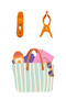 8 Pieces Deluxe Large Size Beach Towel Latch - Multi-Purpose Latch - Towel Holder - Sunbed Fixer - 3