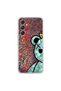 Samsung Galaxy A54 Compatible Transparent Case with Graffiti 12 Design