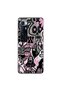 حافظة شفافة متوافقة مع هاتف Xiaomi Mi 10 Pro مع تصميم Graffiti 10