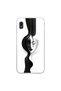 Samsung Galaxy A10 Compatible Transparent Case with Aesthetic Face 3 Design
