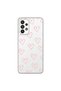 Samsung Galaxy A73 Compatible Transparent Case Transparent Heart 2 Design