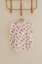 Baby Kids Muslin Poncho 1-4 Years 100% Cotton, Peach Pattern - 5
