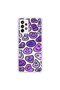 Samsung Galaxy A72 Compatible Transparent Case with Wallpaper 6 Designs
