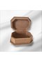 Wooden Paintable Jewelry-Makeup-Accessories-Decorative Multi-Purpose Octagonal Box - 3