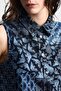 Patterned 100% Cotton Regular Fit Denim Shirt Shirt Ew000755 Af12438 Fb057 - 4