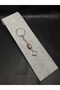 Moon Star Tip Keychain with Tiger's Eye Natural Stone Detail - 2