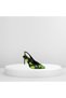 Women's Special Production Stylish Night Leather Upper Satin Coated Stiletto Heeled Shoes 25Nw001 - 2