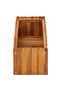 Garden Raised Bed 100x30x25 cm Solid Acacia Wood - 2