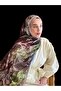 Antique Beige Patterned Shawl Lina 25062507340 - 5