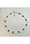Handmade Trend Cherry Necklace-Jablonex Sand Beads Cherry Necklace-Cherry Pattern 90S Necklace-Cherry Necklace - 3