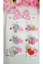 Mixed Figure 6Pcs Baby and Kids Clip Buckle 3 cm - 3