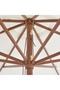 Outdoor Parasol with Wooden Pole 350 cm Sand White - 2