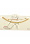 Gold Color Ball And Cadena Chain Anklet - 2