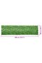 Balcony Screen with Green Leaves 400x100 cm - 6