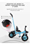 Tricycles for Kids, with Storage Basket, Adjustable Seat and Parent Push Handle - 4