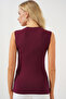 Women's Sleeveless Body 4347 - Burgundy - 6