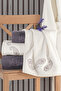 Chal - Embroidered Family Bamboo Bathrobe Series - 6 Pieces - 3