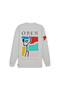 Mens House of Graphics Torneo Long Sleeve T-Shirt - Gray - 7