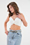 Women's Square Motif Chain Gold Belt Accessory 7100 - 2