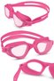 Swimmer No Fog Swim Goggles Uv Protection Silicone Swimming Pool Sea Goggles Pink - 3