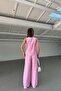 Casual Blouse Trousers Set Pink - 4