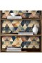 Kitchen Countertop Covering Marble Pattern Adhesive Foil Tile Covering Sticker 60cm X 100cm - 4