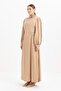 Mink-Accessories Detailed Belted Dress - 3