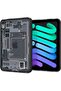 Ultra Hybrid for iPad Mini 7 case cover (2024) / iPad Mini 6 (2021) 8.3 inch - Zero One Black